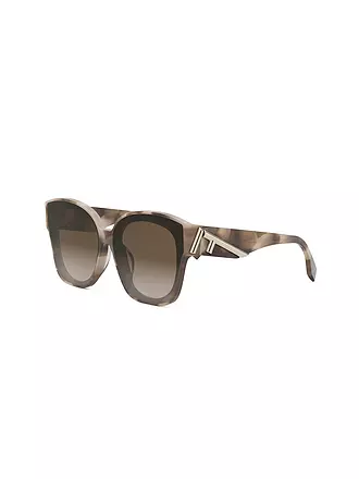 FENDI | FENDI First havanabraune eckige Sonnenbrille | 